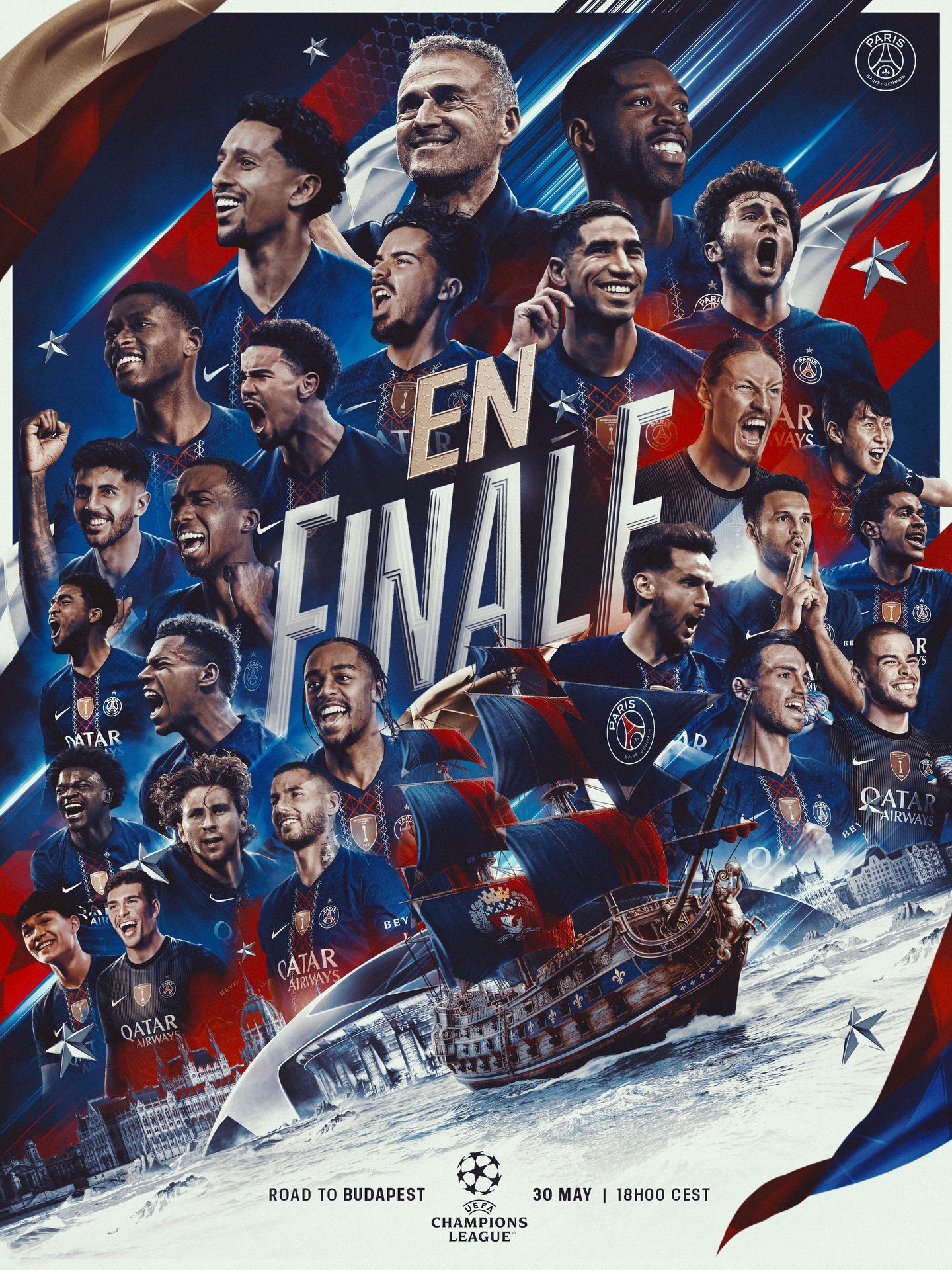 Paris Saint Germain clasificó a la final de la Uefa Champions League