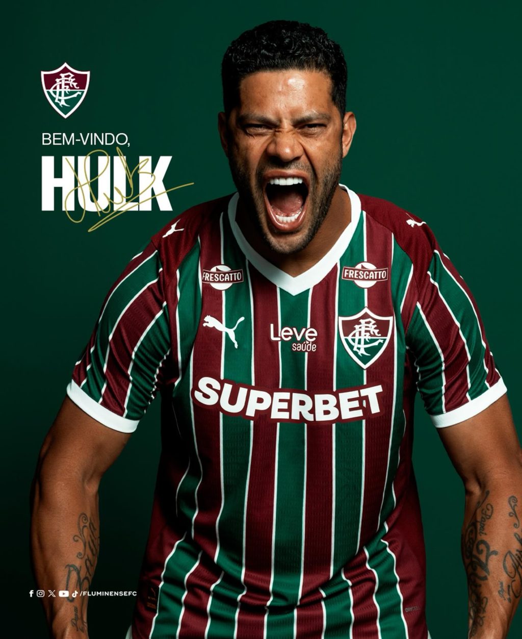 Oficial: Hulk nuevo jugador de Fluminense