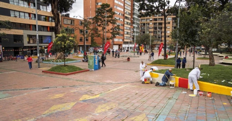 Así se ve el Parque de los Hippies luego de una gran intervención integral del IDRD