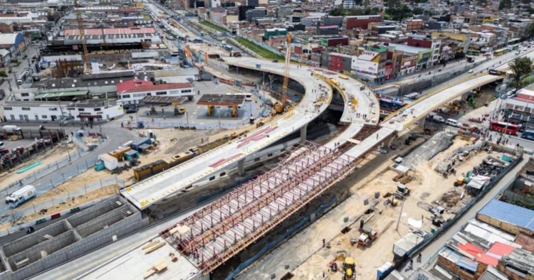 Bogotá acelera la construcción del nuevo puente de Venecia en la avenida 68 _ Foto_ IDU