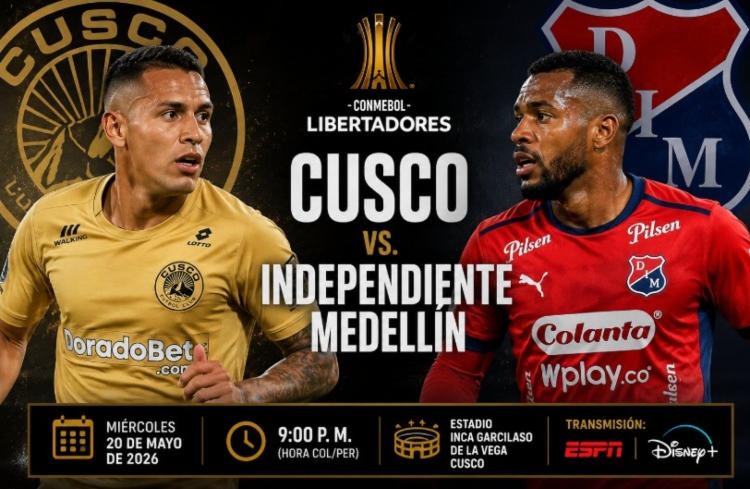 Cusco FC recibe al Medellín en un partido decisivo del Grupo A