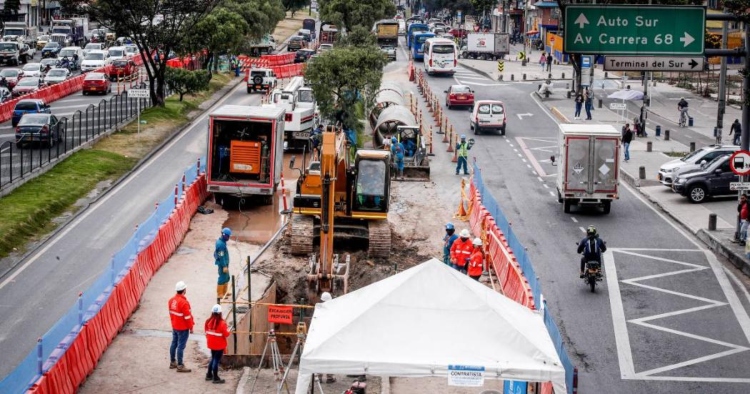 El IDU inicia cierres viales por etapa_ Foto. Alcaldía de Bogotá