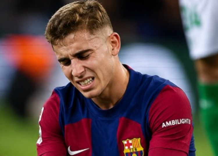 FC Barcelona confirma fractura de Fermín López y preocupa a España
