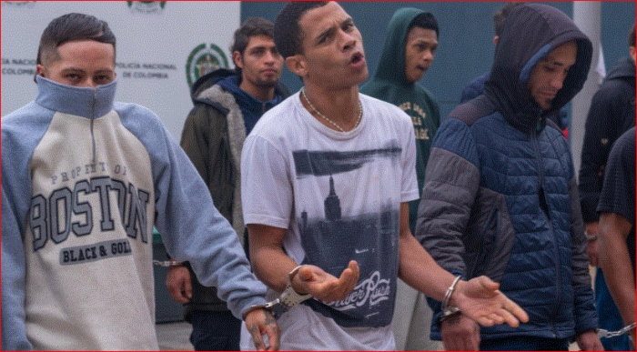 Inseguridad- 27May- Homicidas- capturados- Policía- Bogotá- Galán-