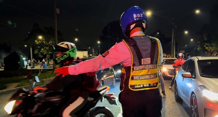 La Secretaría de Movilidad de Medellín intensifica operativos contra los piques ilegales