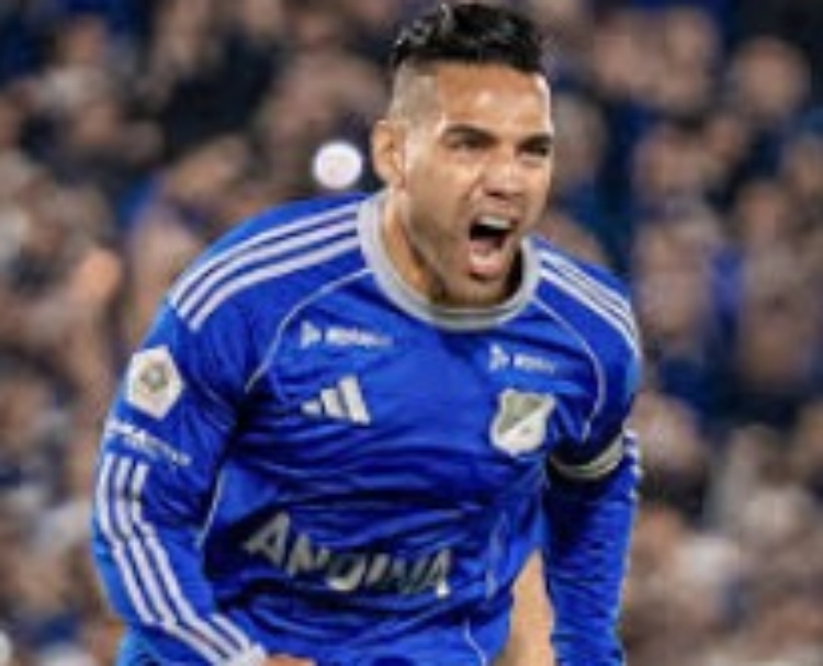 Millonarios recupera a Falcao para partido clave frente a Boyacá Chicó