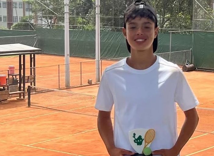 Samuel García brilla tenis juvenil