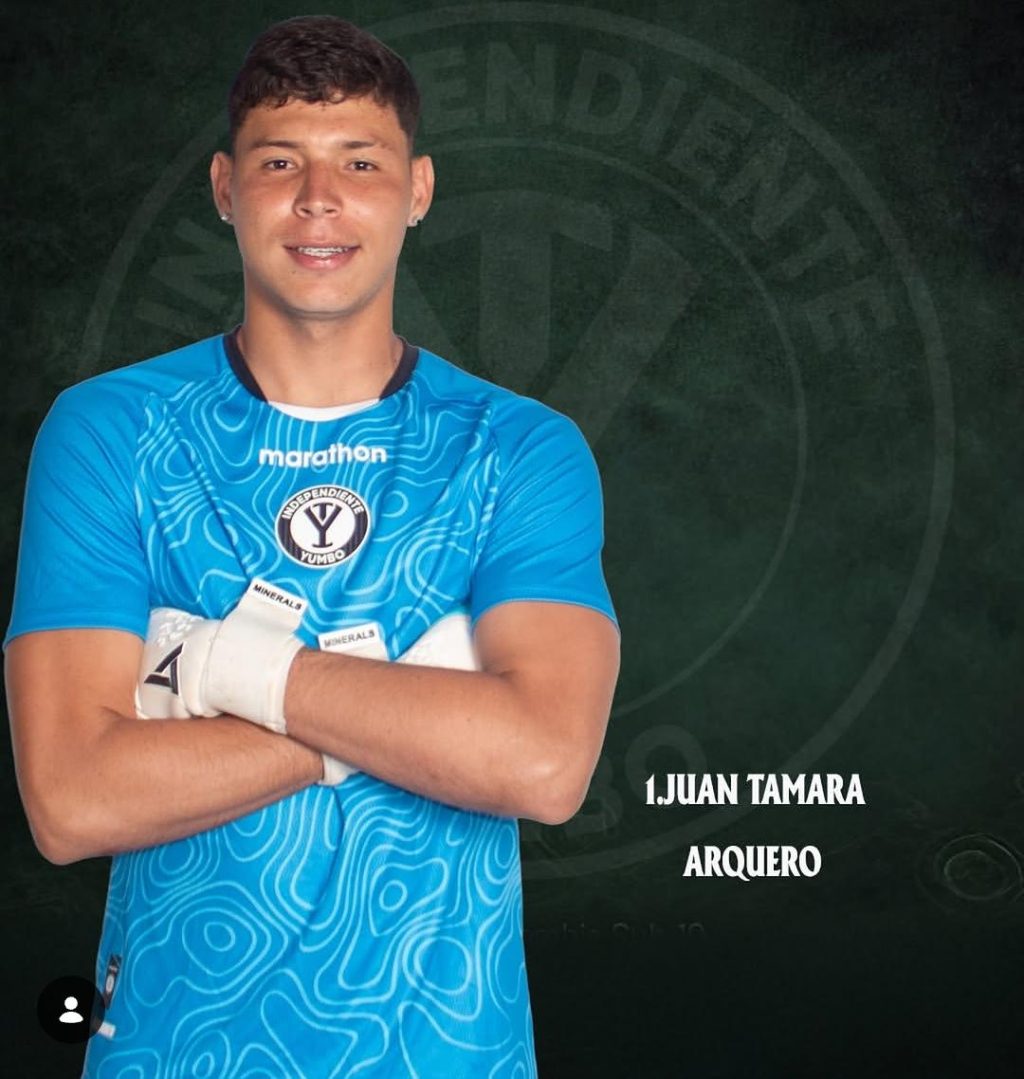 Juvenil arquero Juan Tamara recibe convocatoria