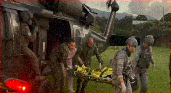 Pelotóndel Ejército cayó en campo minado