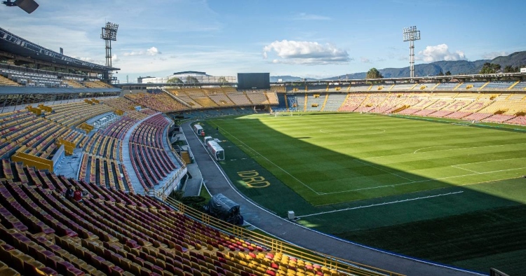 Selección Colombia en el Estadio El Campín _ Foto. Alcaldía de Bogotá