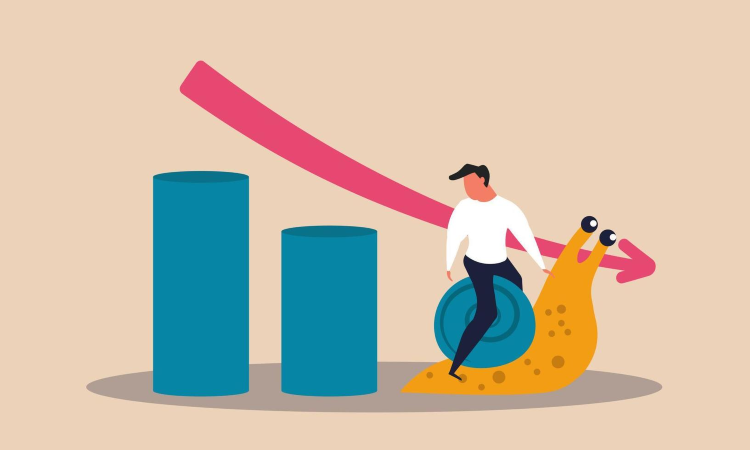 gdp-slow-forecast-and-slump-economy-slowdown-arrow-and-decline-estimation-statistic-trend-illustration-concept-currency-downturn-and-government-investment-loss-business-budget-down[1]