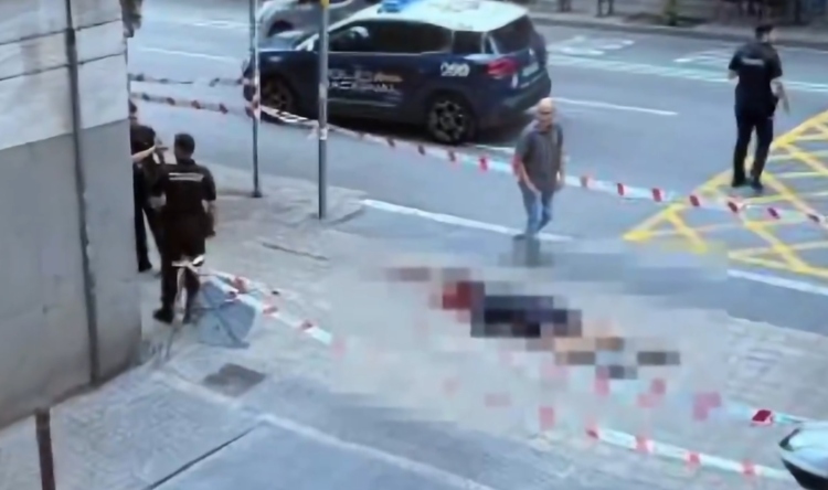 Asesinan a un hombre a tiros en el centro de Barcelona durante la visita del papa León XIV