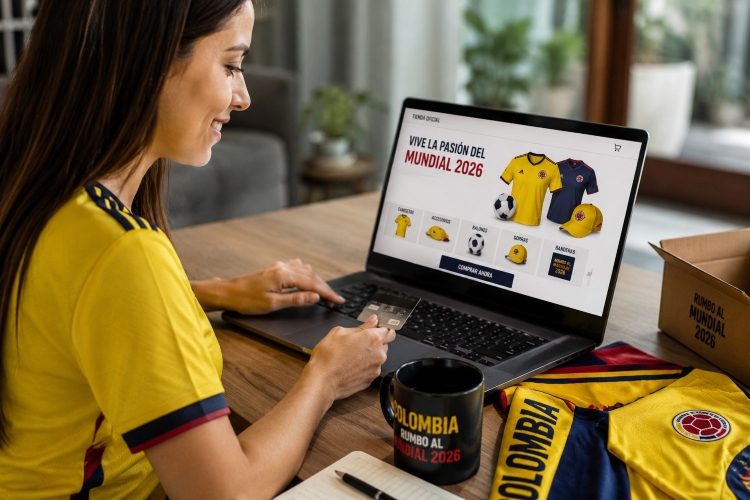 Camisetas, balones y calendarios_ así compran los colombianos antes del Mundial 2026}