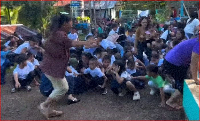 Filipinas- terremoto- niños- pánico- escuela primaria- Davao Occidental-