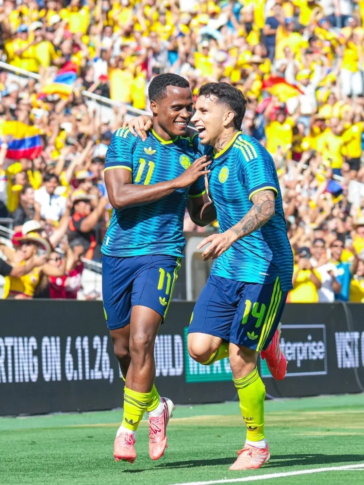La Selección Colombia concluyó su fase de preparación para la Copa Mundial de 2026 con una convincen