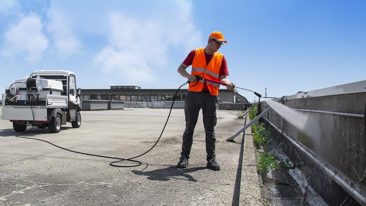 La UAESP intensifica el lavado de áreas públicas en Bogotá