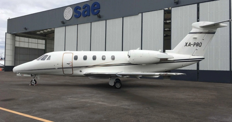 Una aeronave ejecutiva Cessna Citation se accidenta durante su fase de aproximación