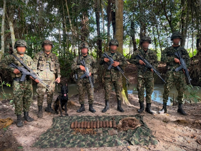 Depósito ilegal- Ejército- Caquetá-