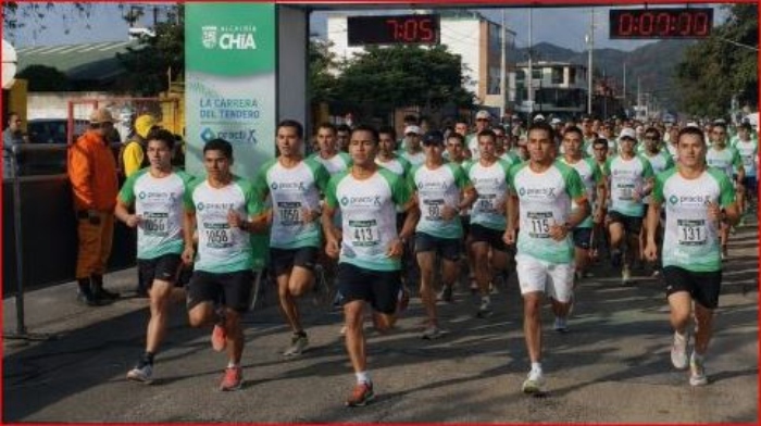 Chía- carrera del tendero- Colombia- RUNNING- PractiK-