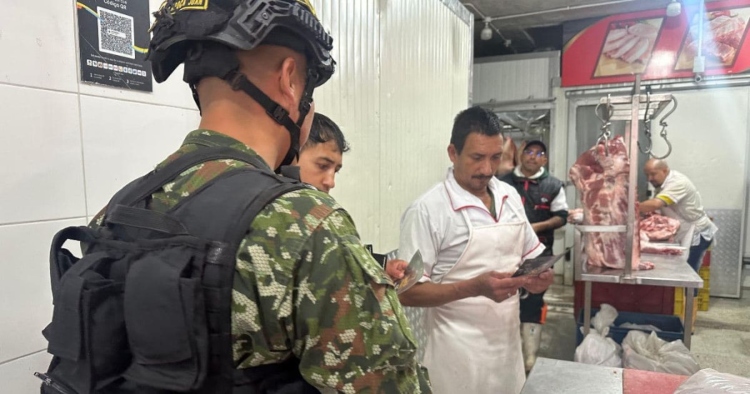 El Gaula Militar intensifica las campañas de prevención contra la extorsión_ Foto_ Gaula Militar