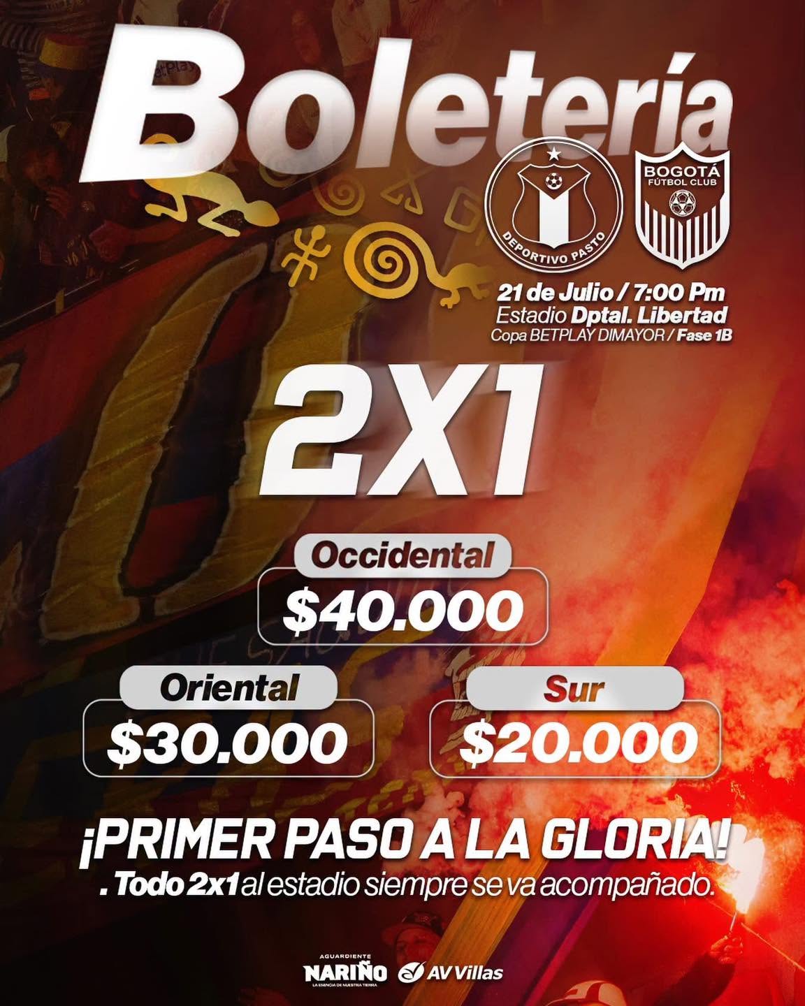 PASTO BOLETAS