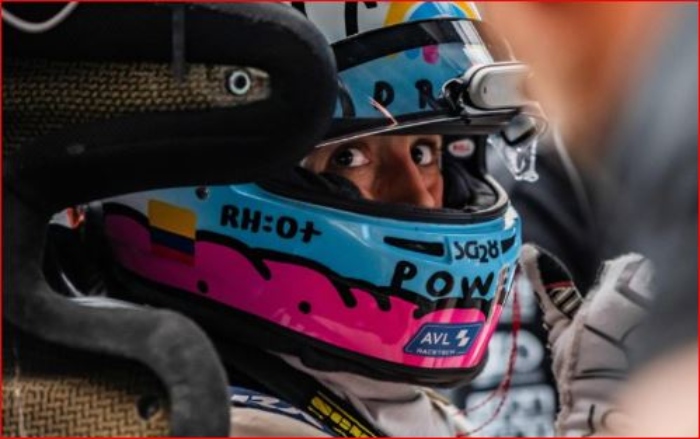 Tatiana Calderón- GT Challenge Américas en Guyana- Juan Diego Hernández- Nacent Racing- South Dakota