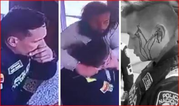 Barrio Galán- Bogotá- cuchillo- agresor- Policia- Puente Aranda- 19Agos-