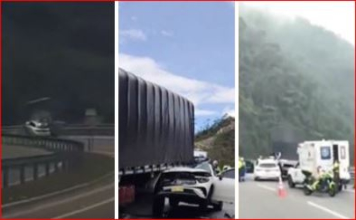 Accidente de tránsito- Gabriela Peña Gómez - siniestro vial Bogotá–Girardot- Alto de Rosas-
