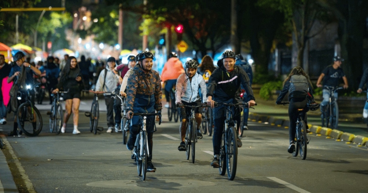 El IDRD suspende la Ciclovía Nocturna en Bogotá en solidaridad con las víctimas del sismo
