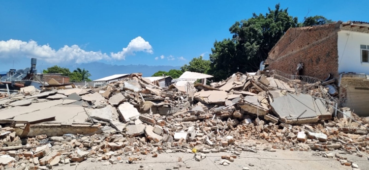 El sismo es el más fuerte que se ha sentido en la última década