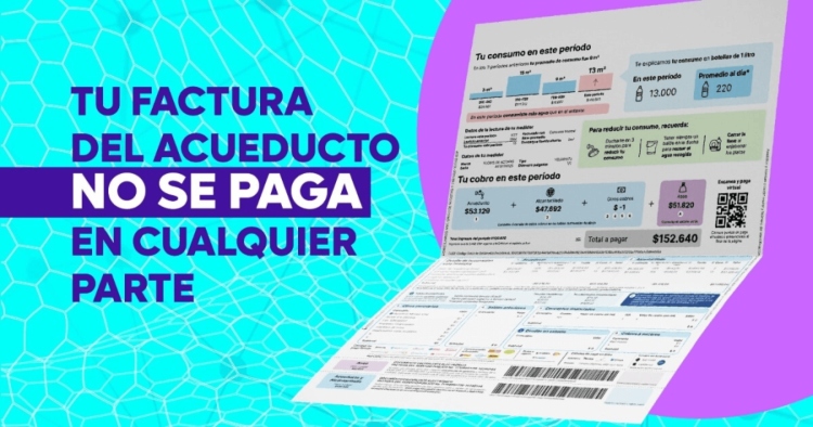 La Empresa de Acueducto de Bogotá habilita canales oficiales para evitar fraudes