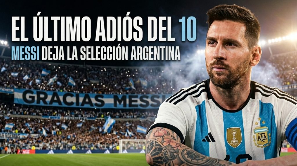 Lionel Messi anunció su retiro de la Selección Argentina después de 21 años