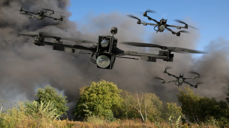 Un soldado reacciona y dispara contra un dron no identificado en zona rural de Cajibío