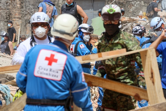 Rescate- Terremoto- Colombia- 13Ago- Pereira- Cali- Valle-