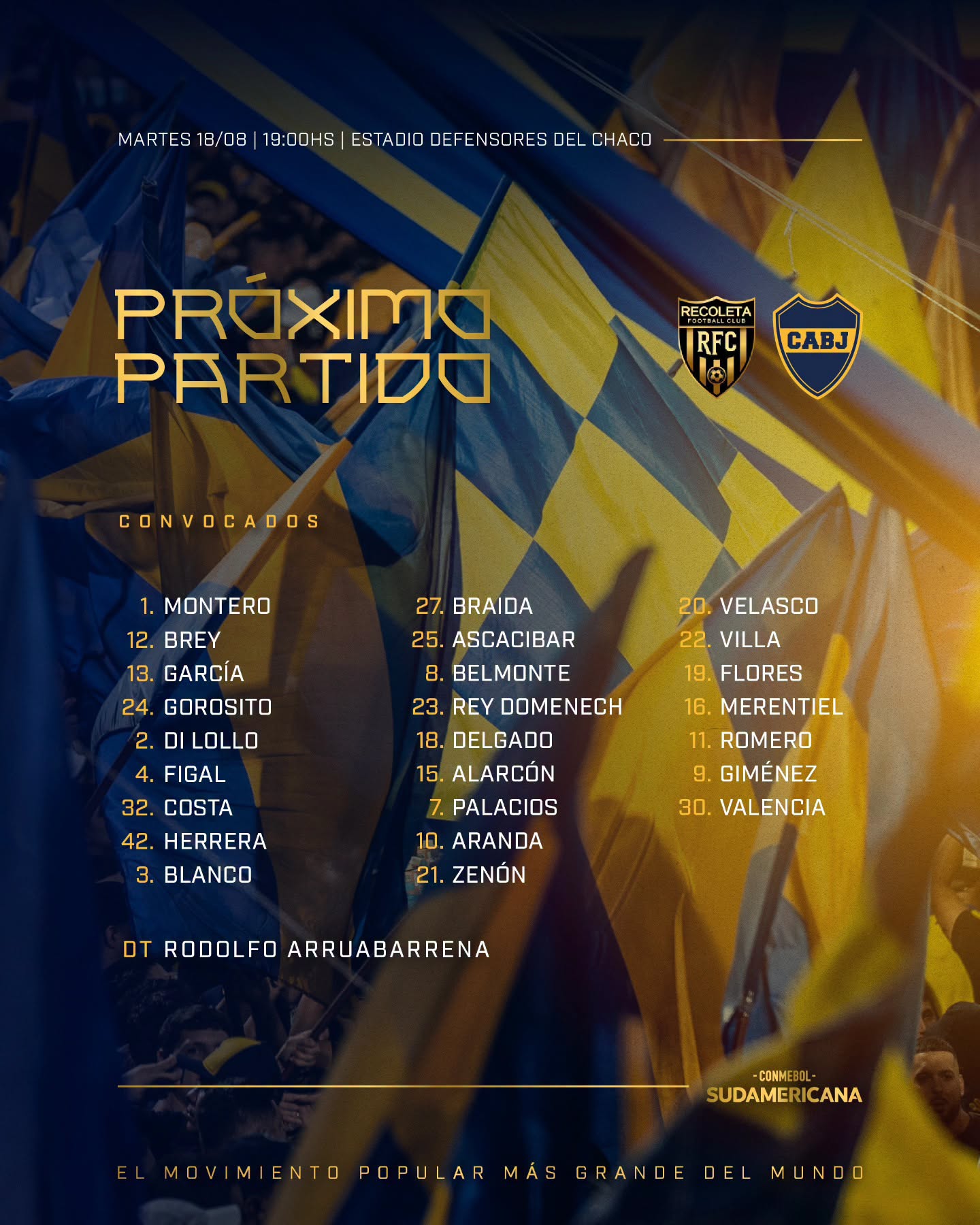 boca convocatoria