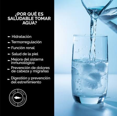 tomar agua