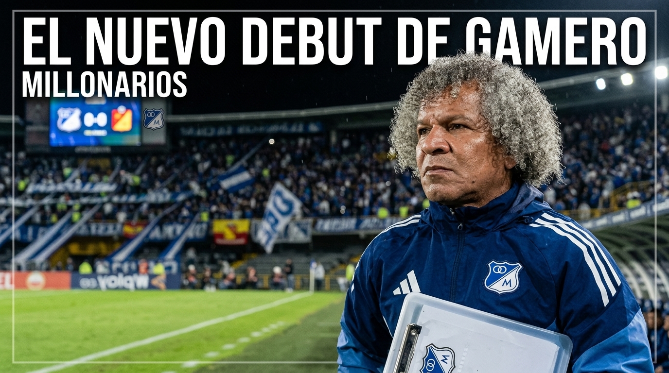 Alberto Gamero vuelve a dirigir a Millonarios