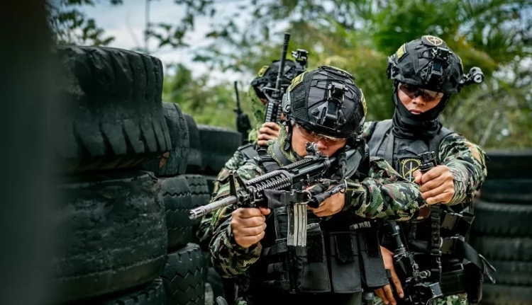 El Gaula Militar y el CTI rescatan a un hombre secuestrado y capturan a cuatro personas en Rafael Ur