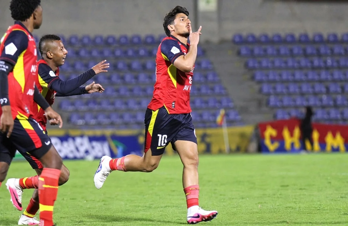 El conjunto nariñense superó 1-0 al equipo de Manizales en el estadio Departamental Libertad, consig