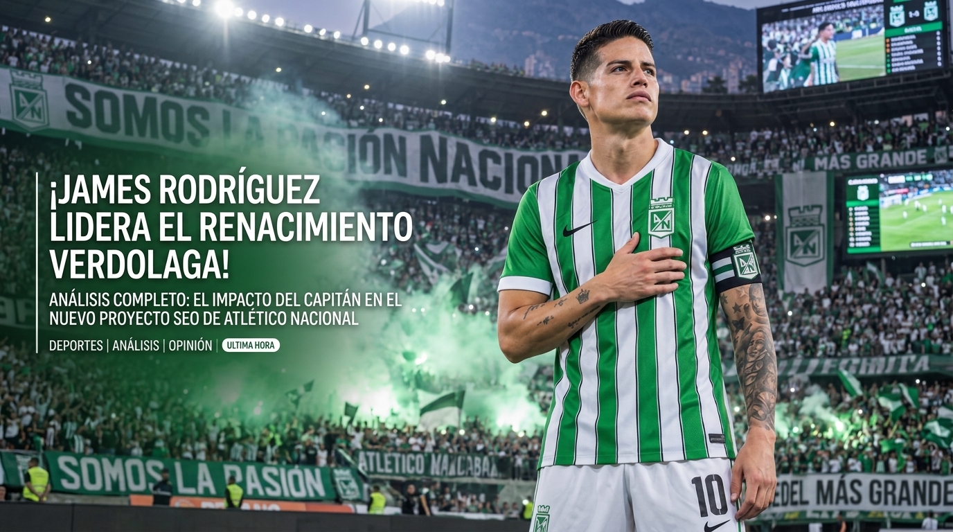 James Rodríguez Atlético Nacional
