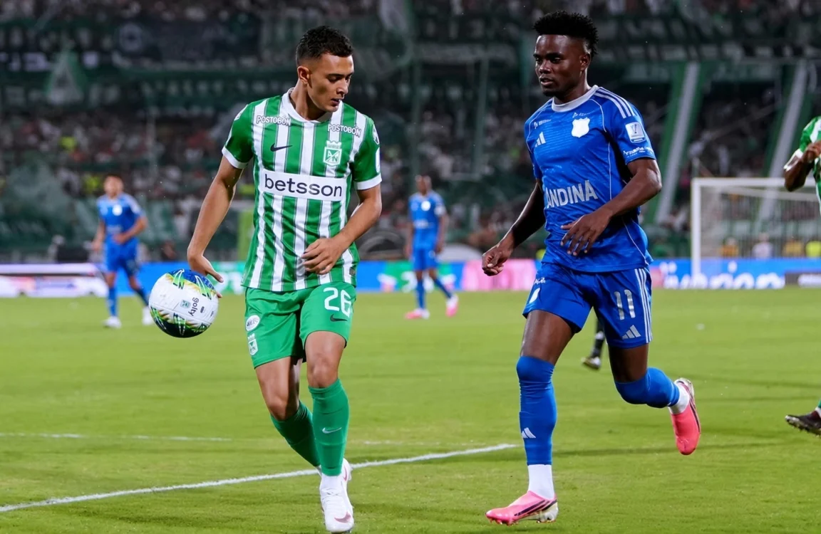 Millonarios tomó la iniciativa y se puso arriba en el marcador con un golazo de Julián Angulo, pero