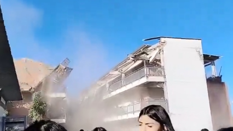 Revelan impactantes videos de la emergencia vivida por estudiantes en Dosquebradas durante el terrem