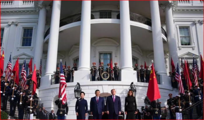 EEUU- TRUMP- CHINA- XI- CASA BLANCA- 24SEP-